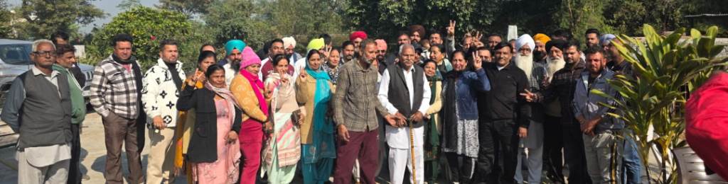 A special meeting of AAPs Zila Parishad and Block Samiti candidates was held at village Panchanangal